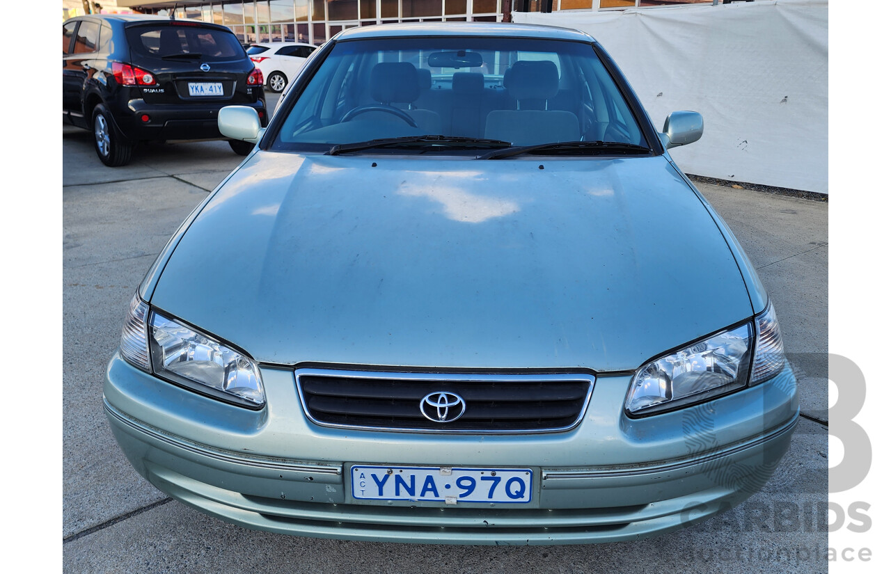 08/2001 Toyota Camry TOURING FWD MCV20R 4D Sedan Green 3.0L