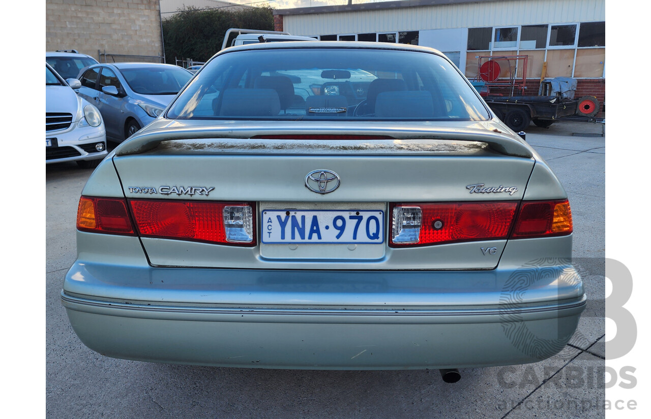 08/2001 Toyota Camry TOURING FWD MCV20R 4D Sedan Green 3.0L