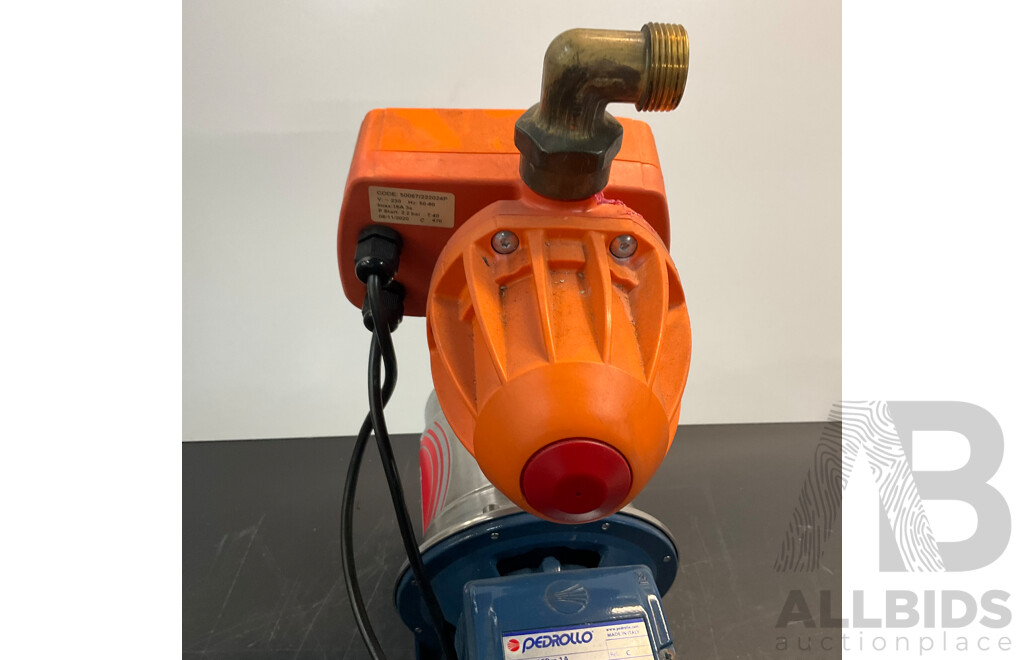 PEDROLLO JCRm 1A Pump with Press Controller