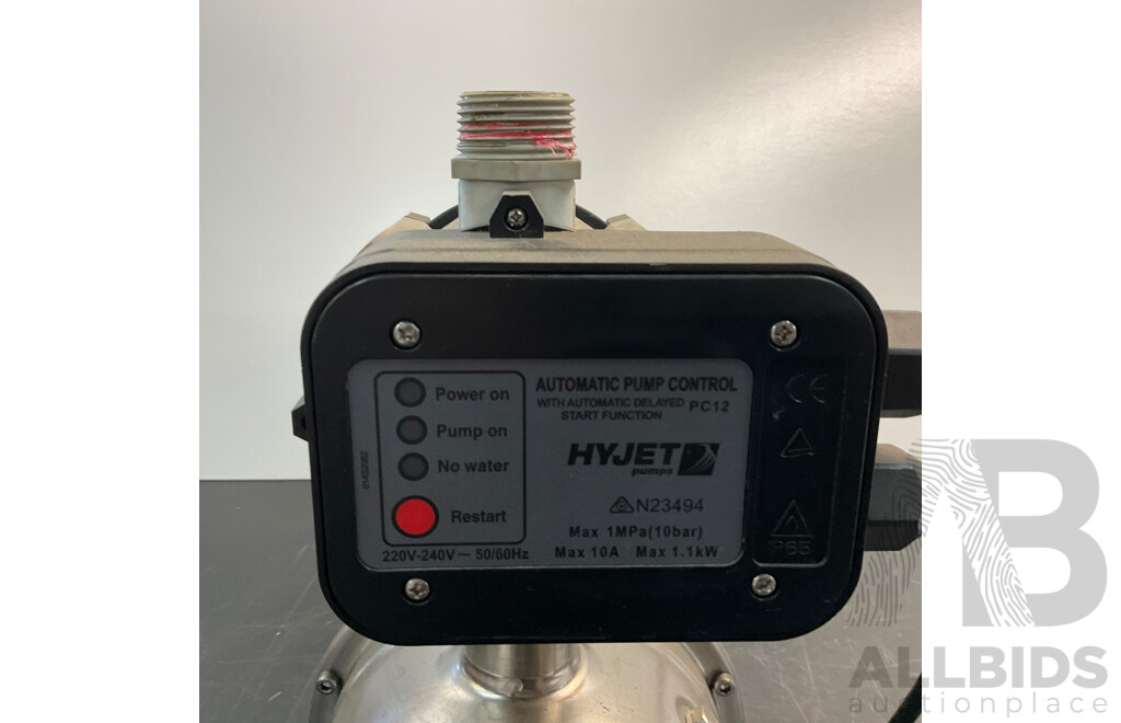 HYJET HSJ550 Pump with Pump Controller