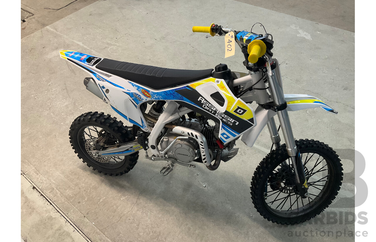 ASSASSIN KAYO DT140 140CC Dirt Bike - ORP $1,499.00