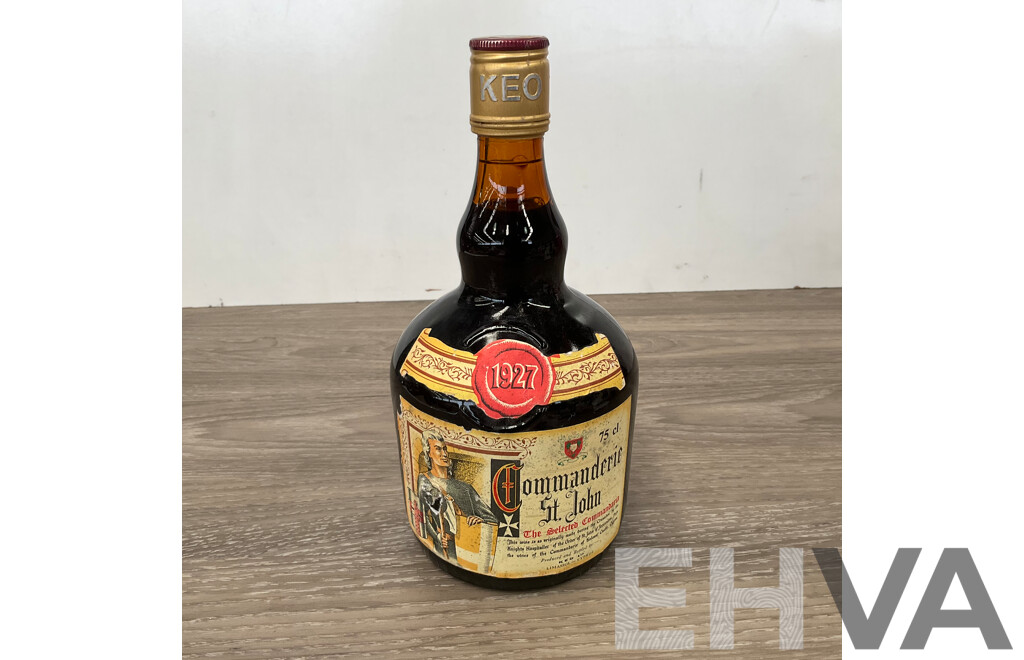 1927 Keo Commanderie St John Dessert Wine Cyprus