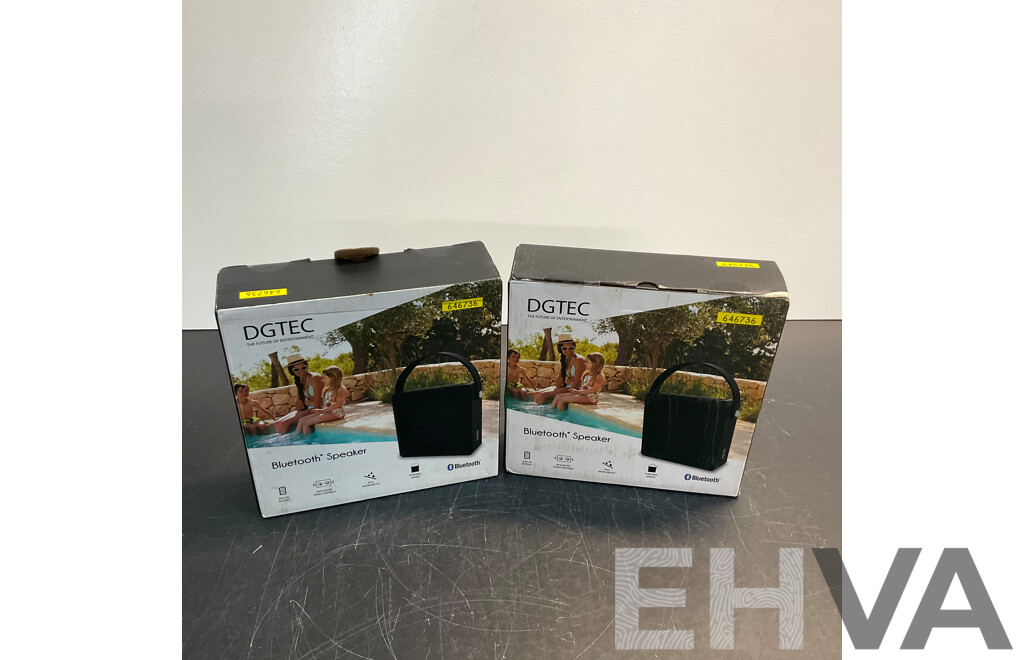 DGTEC Bluetooth Speaker - Lot of 2