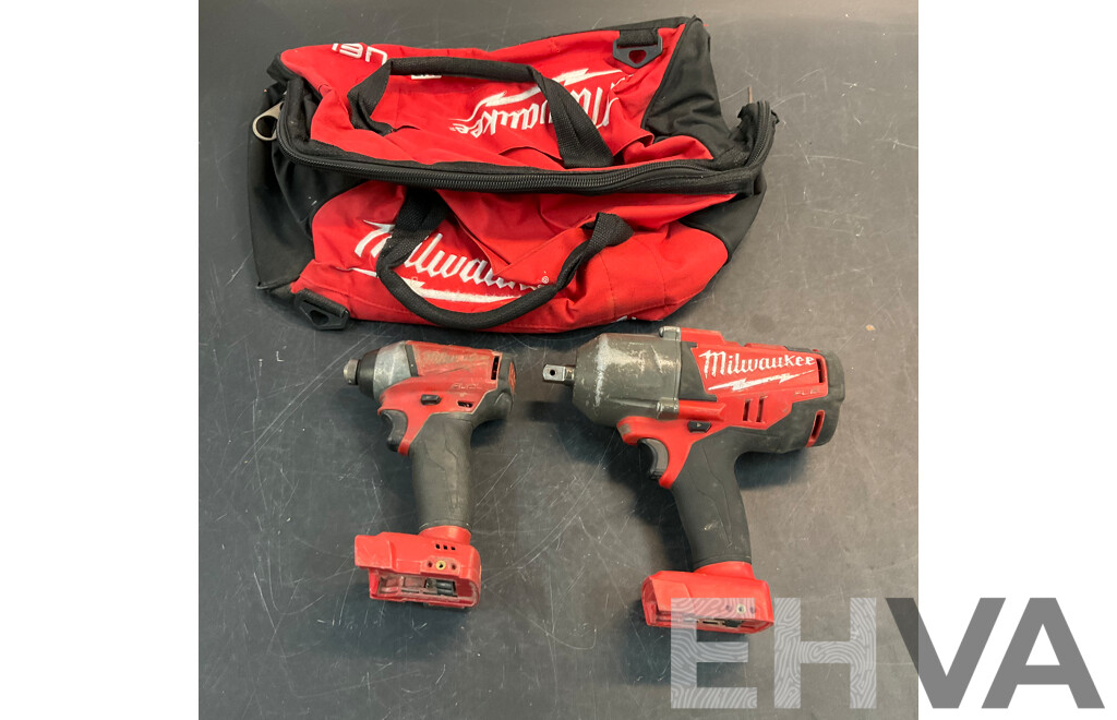 MILWAUKEE M18 CHIWP12 Impact Wrench Skin & Impact Fuel Driver Skin with Bag