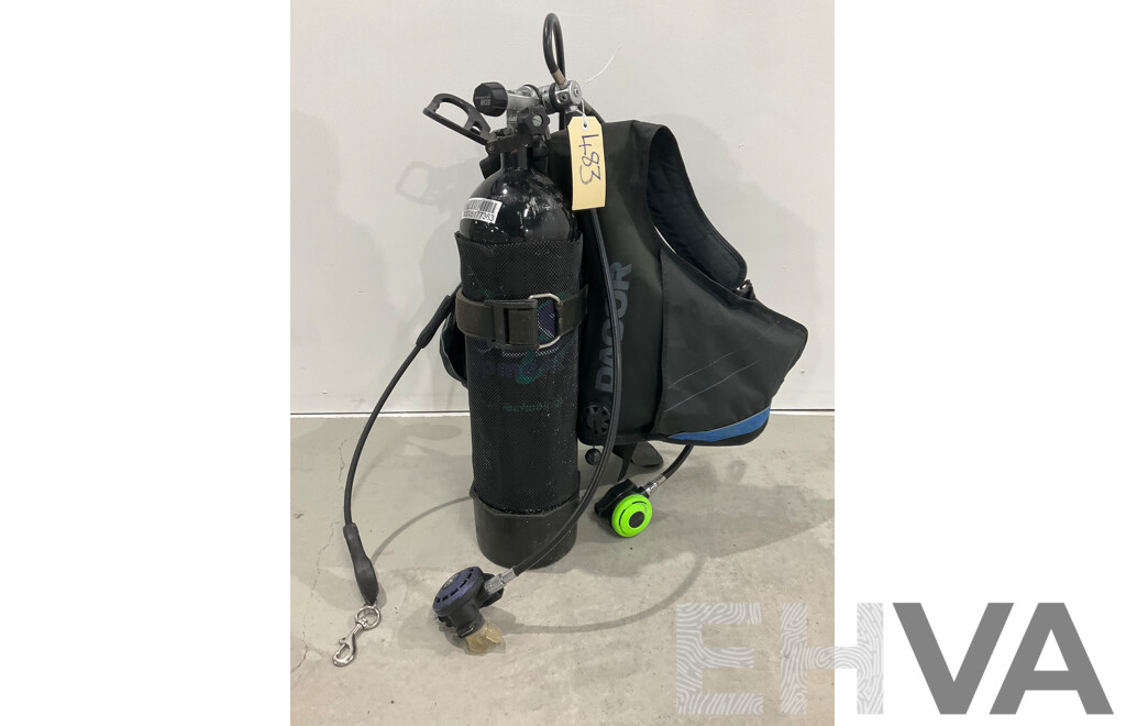 Scuba Diving Oxygen Tank W/ Vest