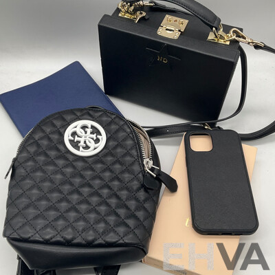 Branded Ladies TDE and Guess Bags and Phone Case