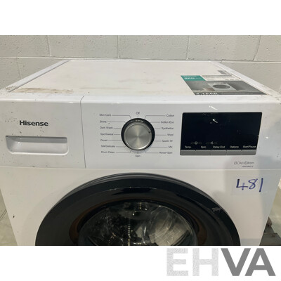 HISENSE HWFM8012 8KG Washing Machine