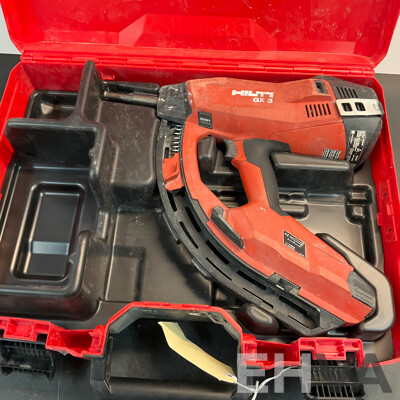 HILTI GX-3 Gas-actuated Fastening Tool