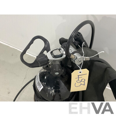 Scuba Diving Oxygen Tank W/ Vest