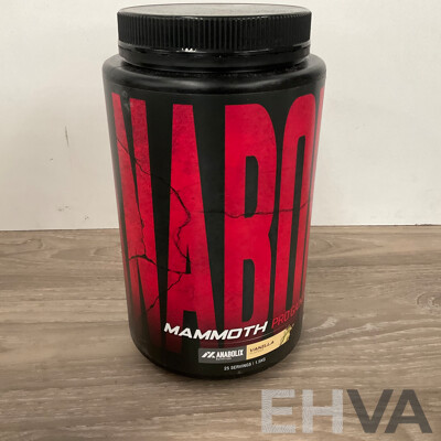 MAMMOTH Pro Gainer by Anabolix Nutrition - Lot of 7