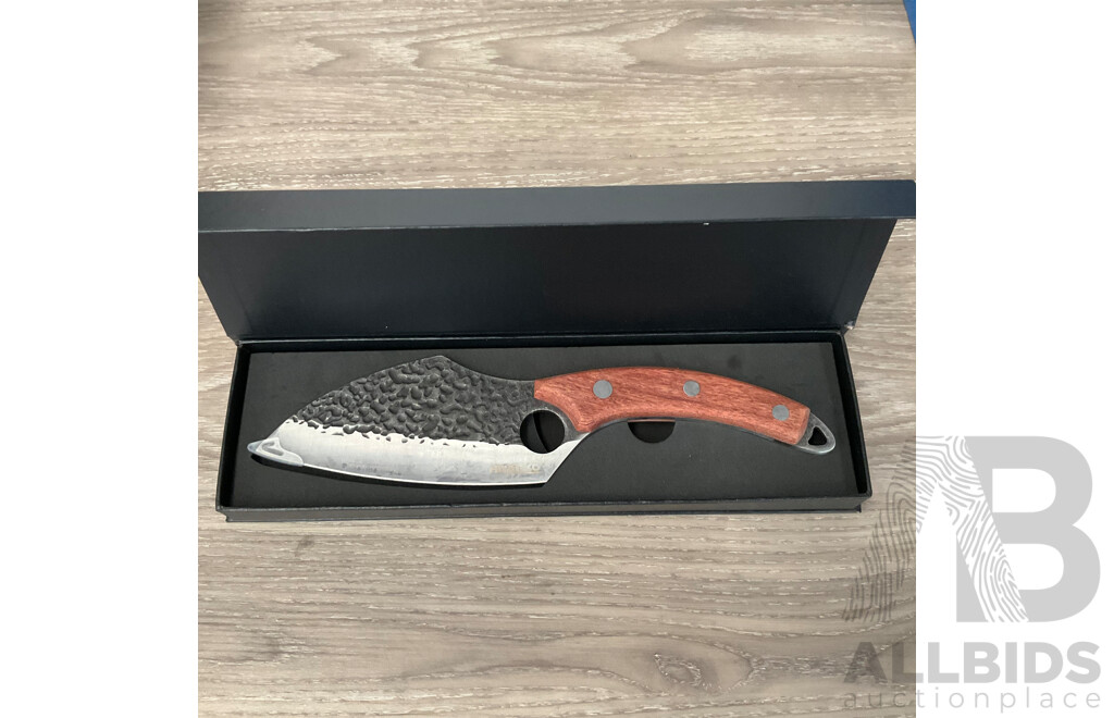 HAARKO Premium Chef Knife & Leather Case - Lot of 8