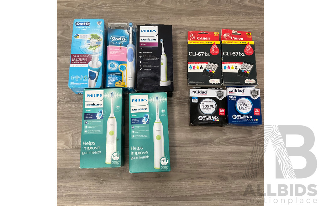 Assorted of PHILIPS, ORALB Rechargeable Lot 1548478 ALLBIDS