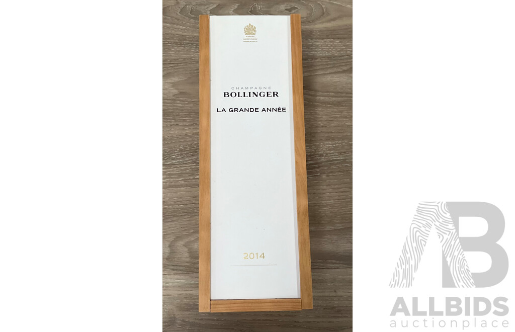 BOLLINGER La Grande Annee 2014 Champagne