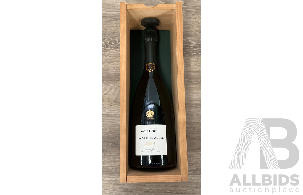 BOLLINGER La Grande Annee 2014 Champagne