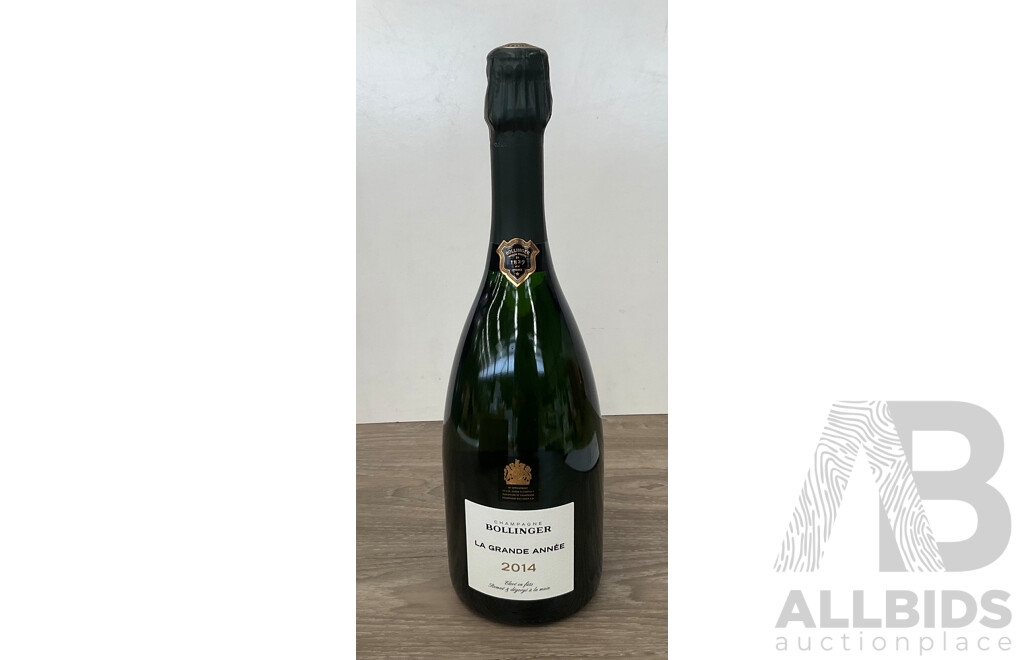 BOLLINGER La Grande Annee 2014 Champagne