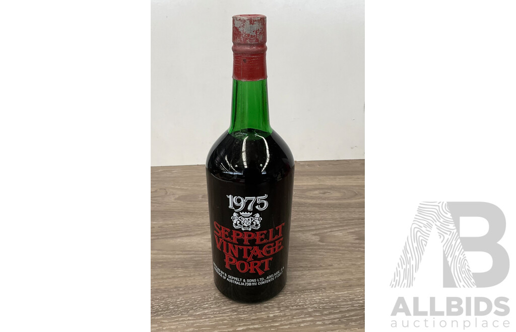 1975 SEPPELT VINTAGE PORT