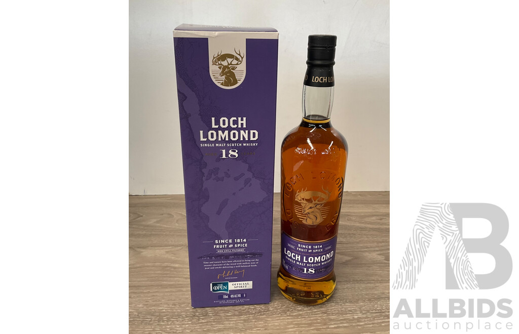 LOCHLOMOND 18YO Single Malt Scotch Whisky 700ml