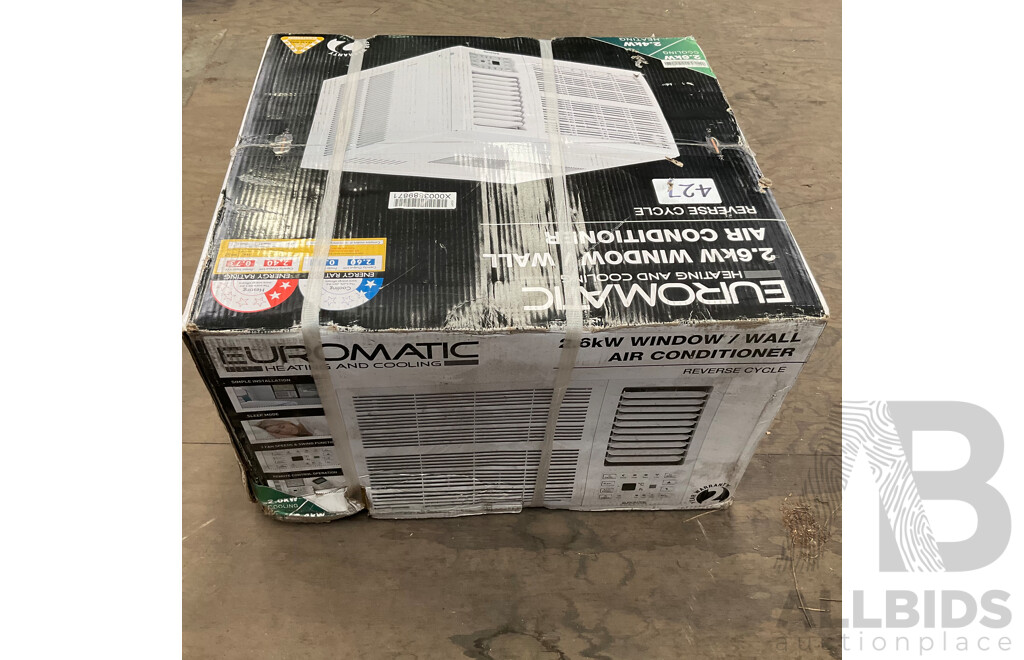 EUROMATIC Heating and Cooling  Air Conditioner - ORP $749.00