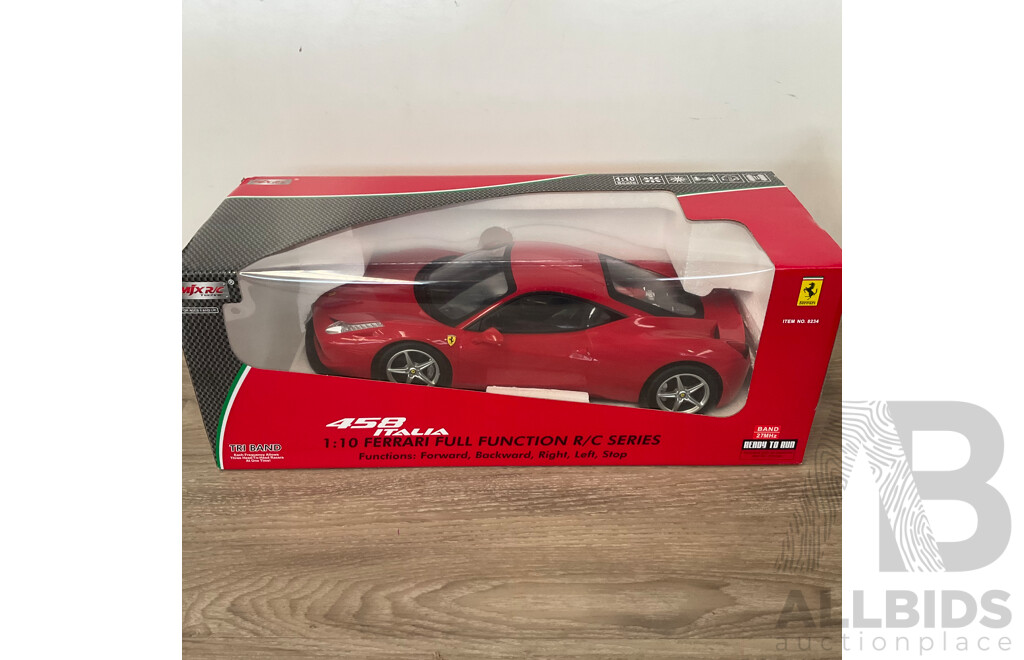 ホビーラジコン 1/10 FERRARI FULL FUNCTION R/C SERIES MJX 1:10 Ferrari Full Function R/C Series - iHobby Online