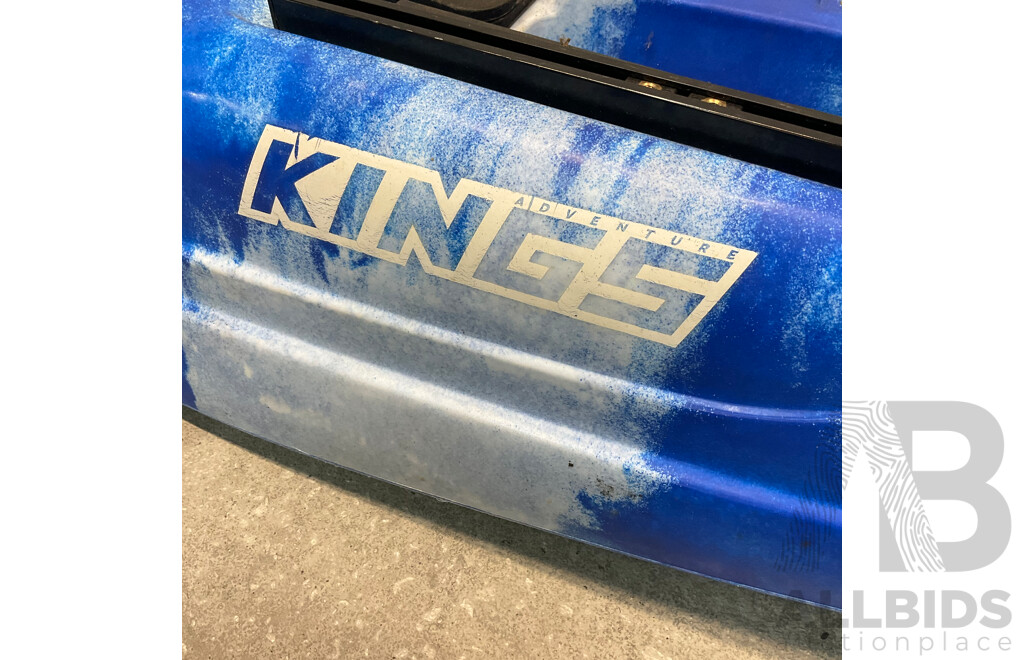 KINGS 2.85m Deluxe Single-Seat Kayak & Paddles & Kayak Trollery