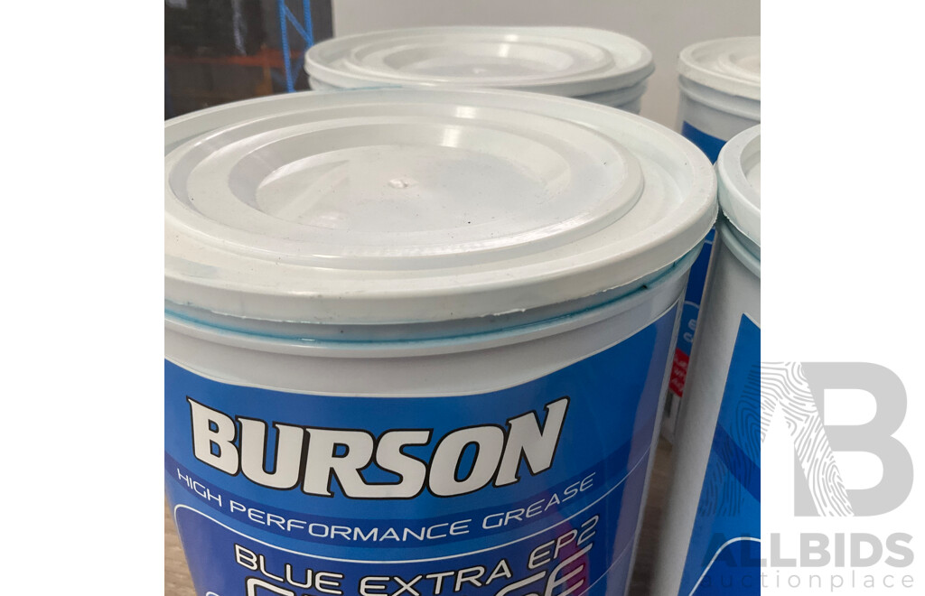 BURSON Blue Extra EP2 Grease - Lot of 6