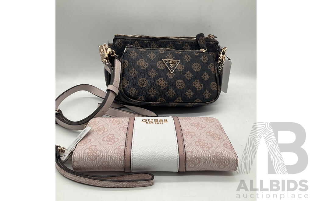 Branded Ladies Guess Bag and Wallet