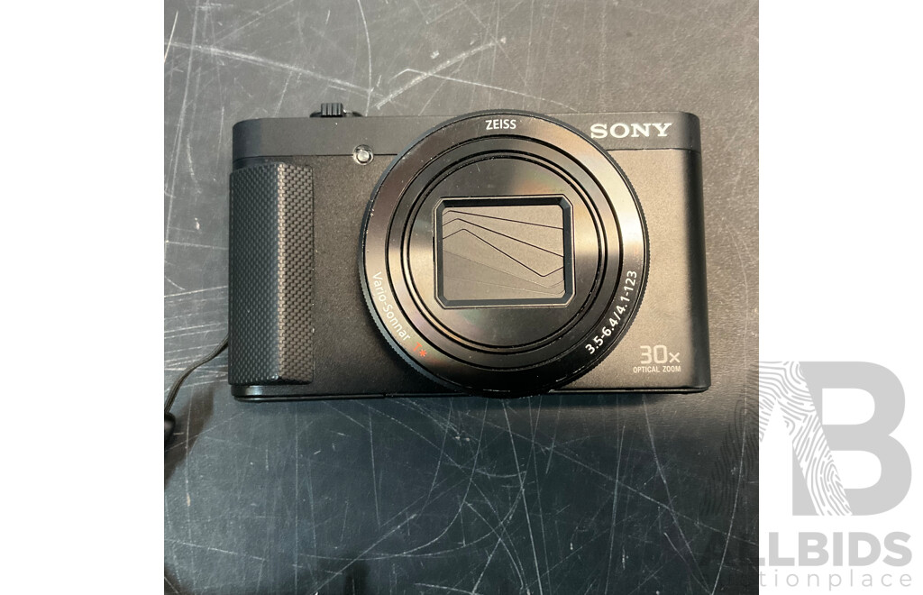 SONY HX90V Digital Camera with SANDISK 32GB SD Card