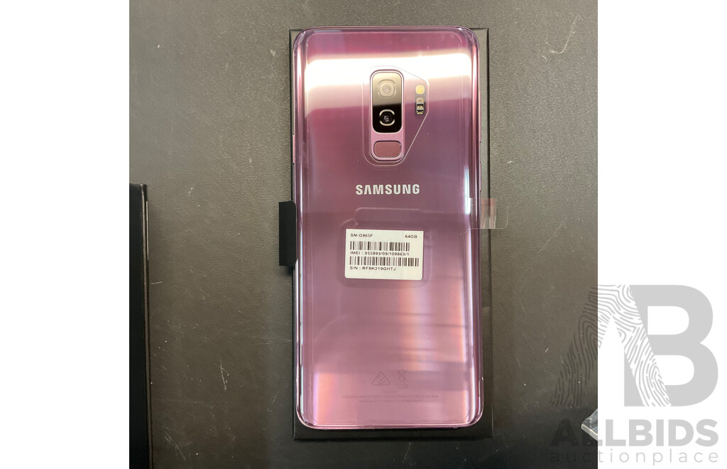 SAMSUNG S9+ 64G Mobile Phone - Lilac Purple