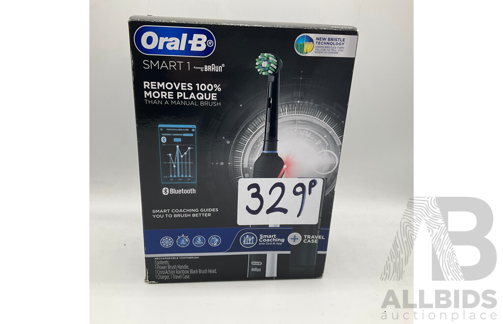 Oral B Smart 1 Toothbrush and Piksters HydroPik