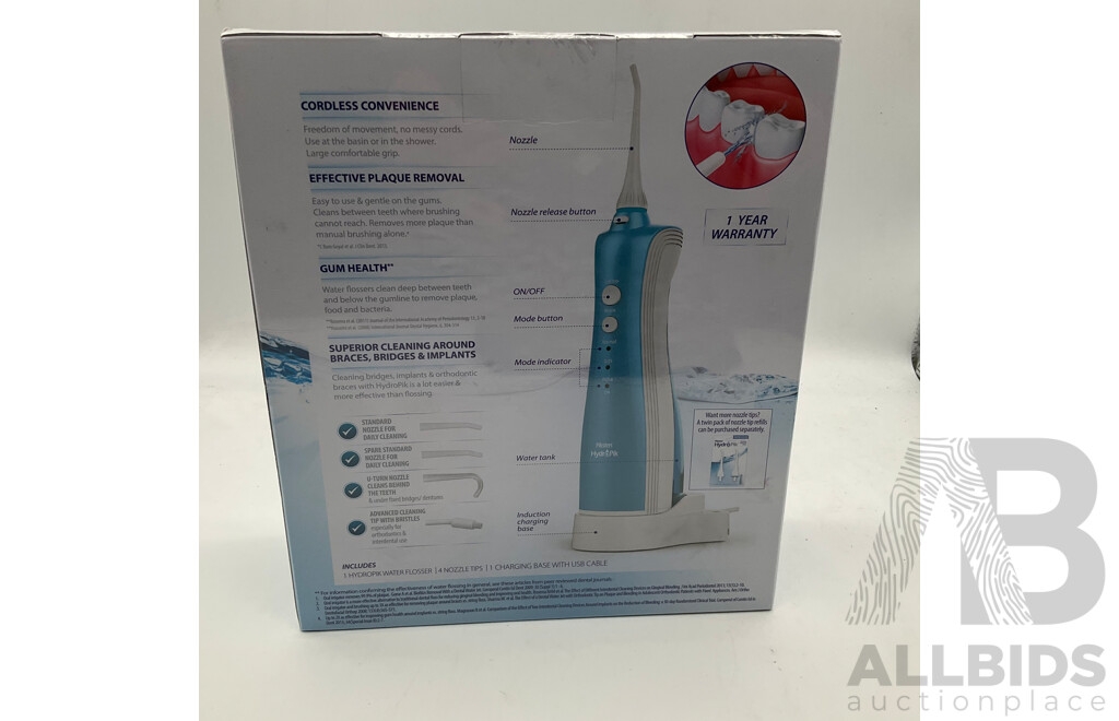 Oral B Smart 1 Toothbrush and Piksters HydroPik