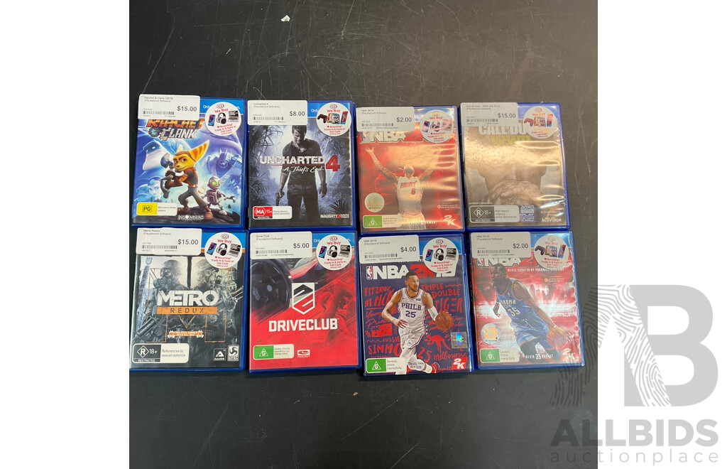 Large Collection of PS3/PS4/XBOX360 Games - Lot of 38