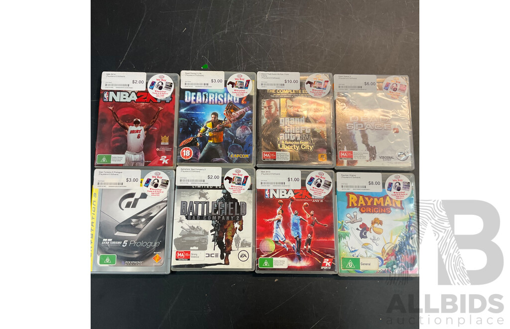 Large Collection of PS3/PS4/XBOX360 Games - Lot of 38