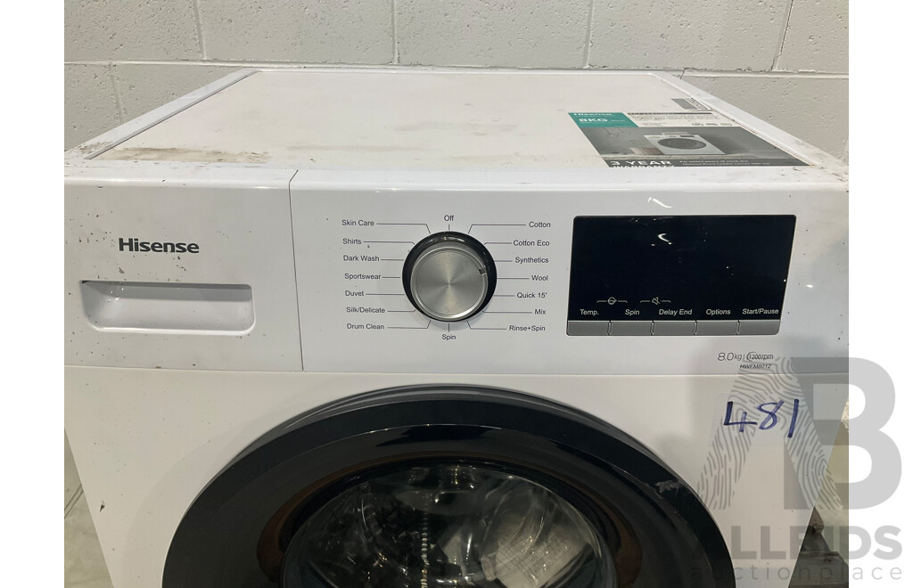 HISENSE HWFM8012 8KG Washing Machine