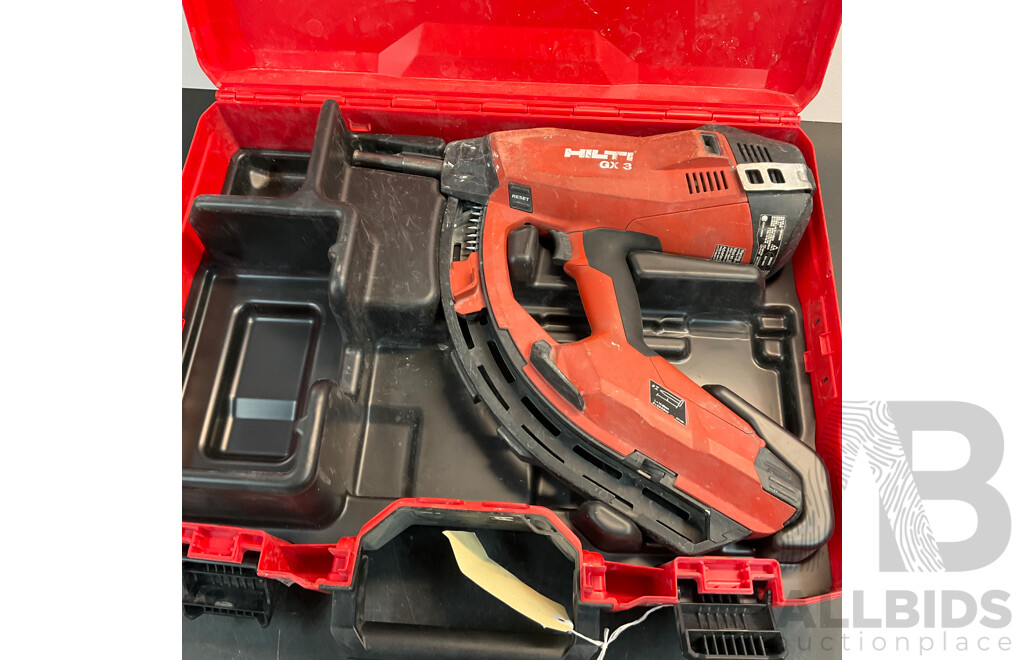 HILTI GX-3 Gas-actuated Fastening Tool