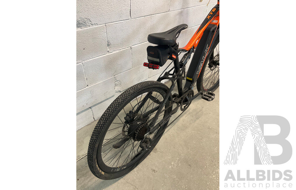 VALK XT6 Mountain E-Bike Dual Suspension (46cm Frame)