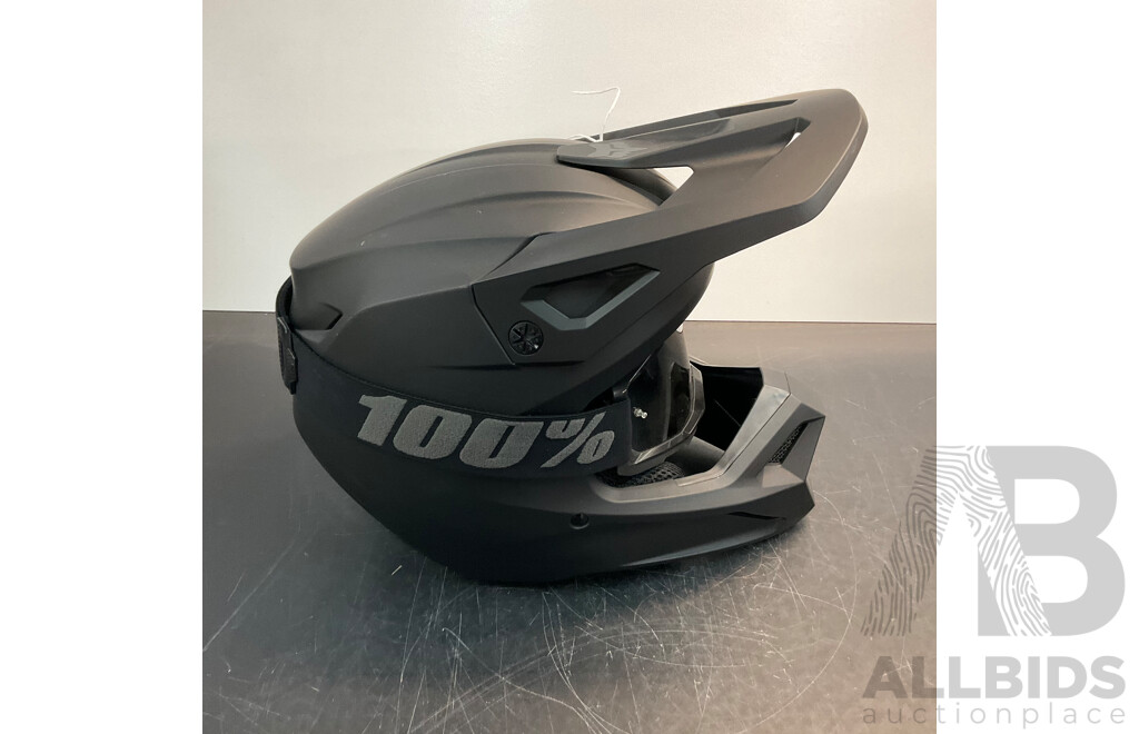 FOX V1 Solid Helmet Matt Black Size M