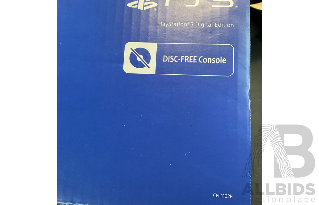 SONY Playstation 5 825G Disc-free Console