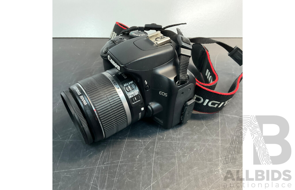 CANON 1000D with 18-55mm Camera