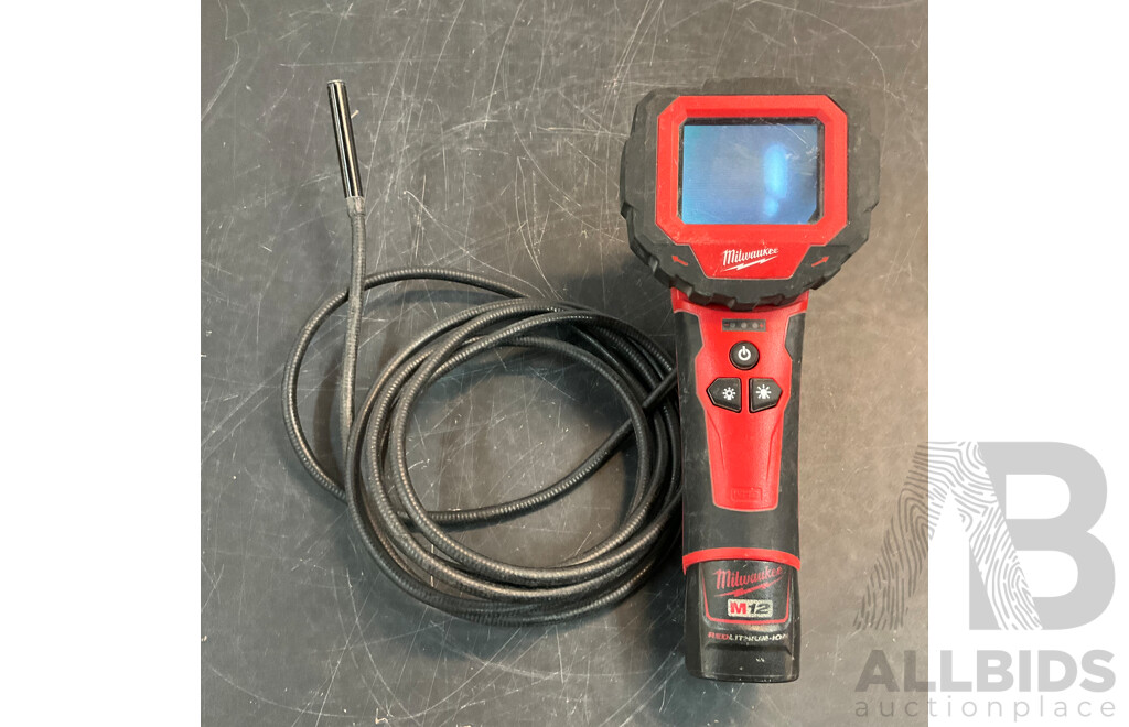 MILWAUKEE M12 IC  Inspection Camera & Charger & Battery