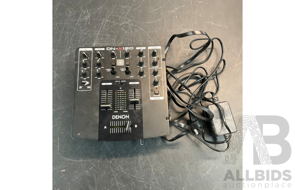 DENON DN-X120 Compact DJ Mixer