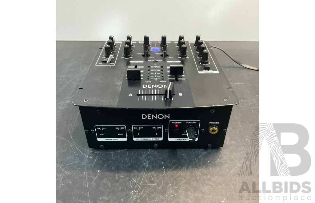 DENON DN-X120 Compact DJ Mixer