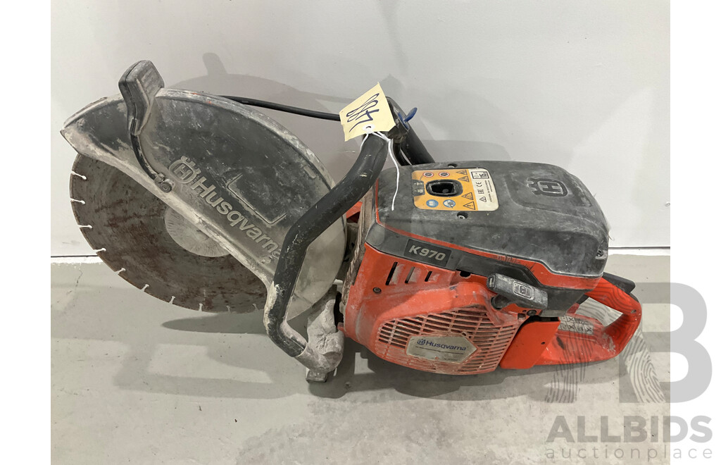 Husqvarna K970 Power Cutter - ORP $2,320.00