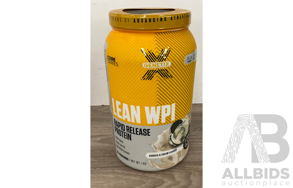 LEAN WPI by Genetix Nutrition - Lot of 6