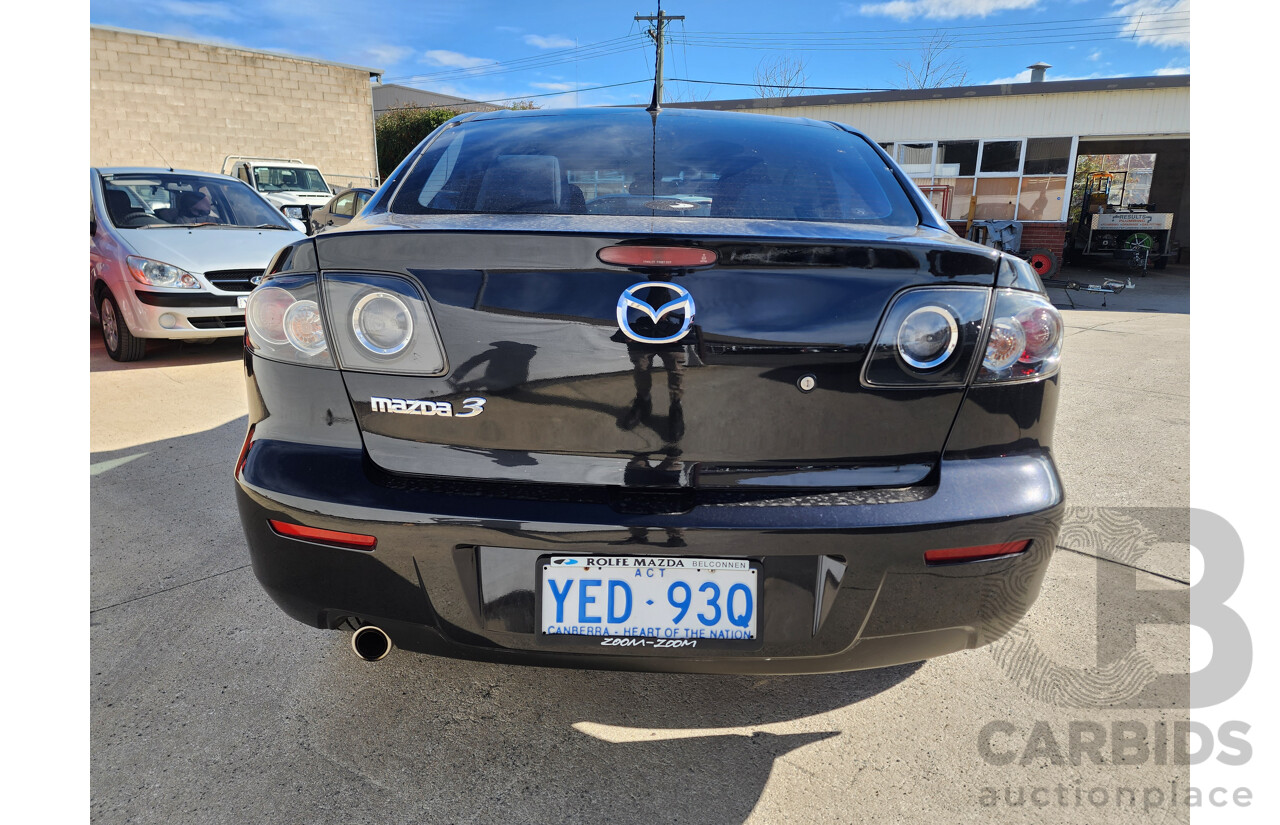 07/2006 Mazda Mazda3 NEO FWD BK MY06 UPGRADE 4D Sedan Black 2.0L