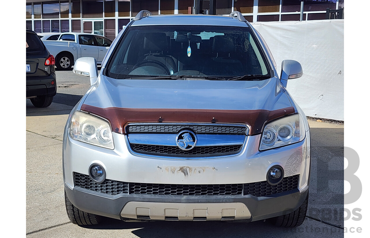 05/2010 Holden Captiva LX 4x4 CG MY10 4D Wagon Silver 2.0L