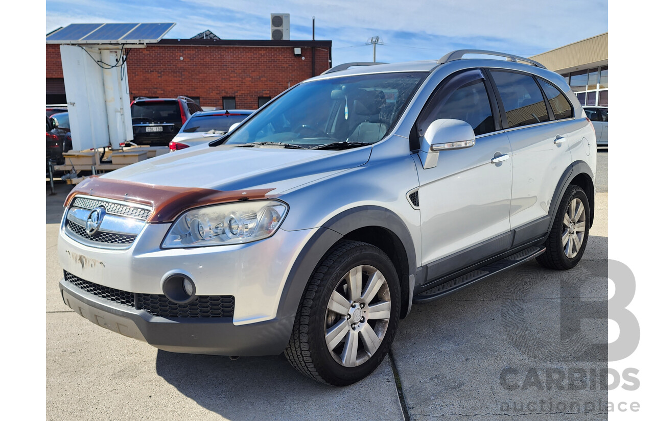 05/2010 Holden Captiva LX 4x4 CG MY10 4D Wagon Silver 2.0L