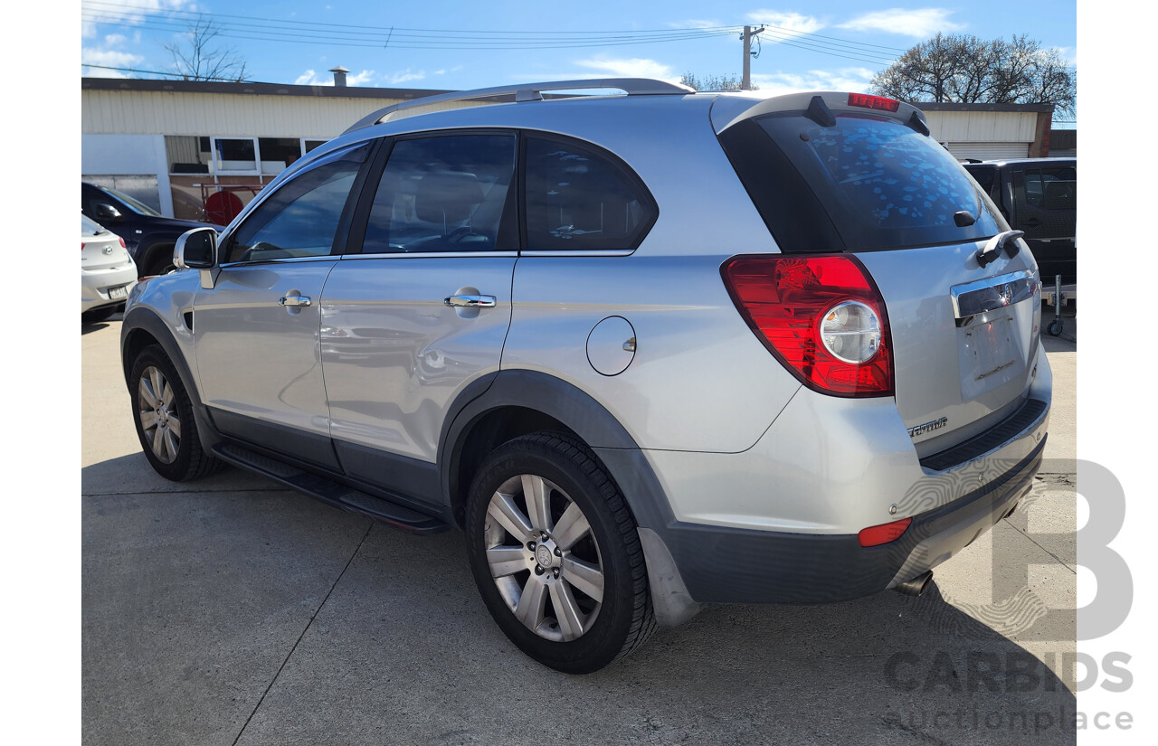 05/2010 Holden Captiva LX 4x4 CG MY10 4D Wagon Silver 2.0L