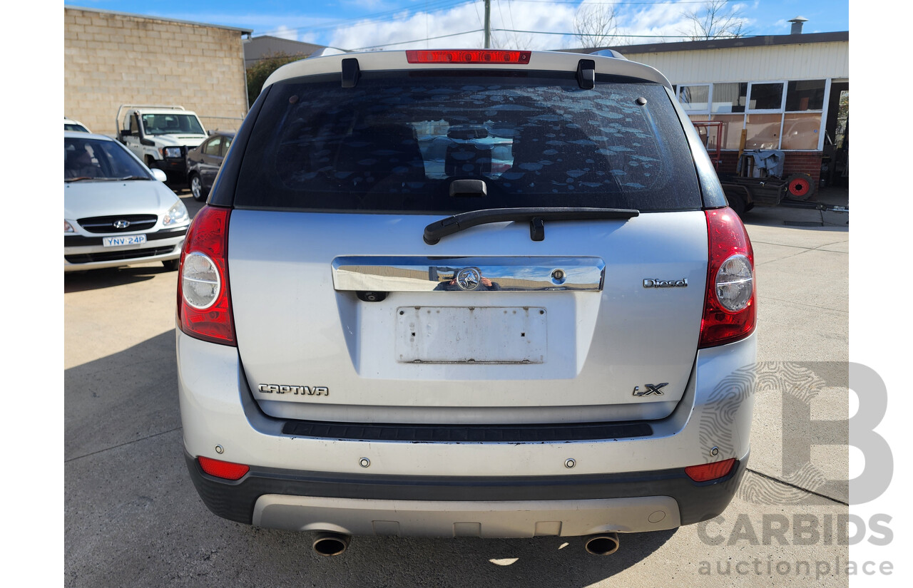 05/2010 Holden Captiva LX 4x4 CG MY10 4D Wagon Silver 2.0L