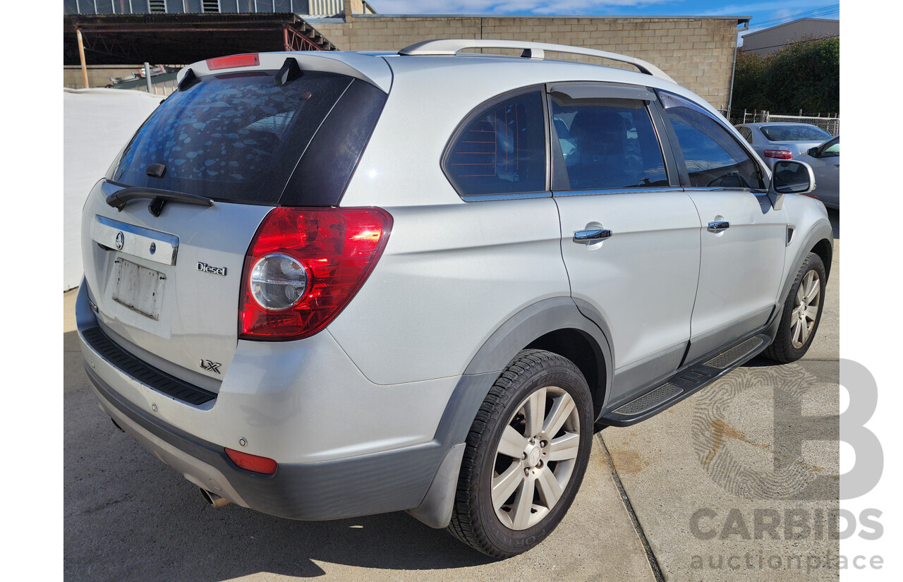 05/2010 Holden Captiva LX 4x4 CG MY10 4D Wagon Silver 2.0L