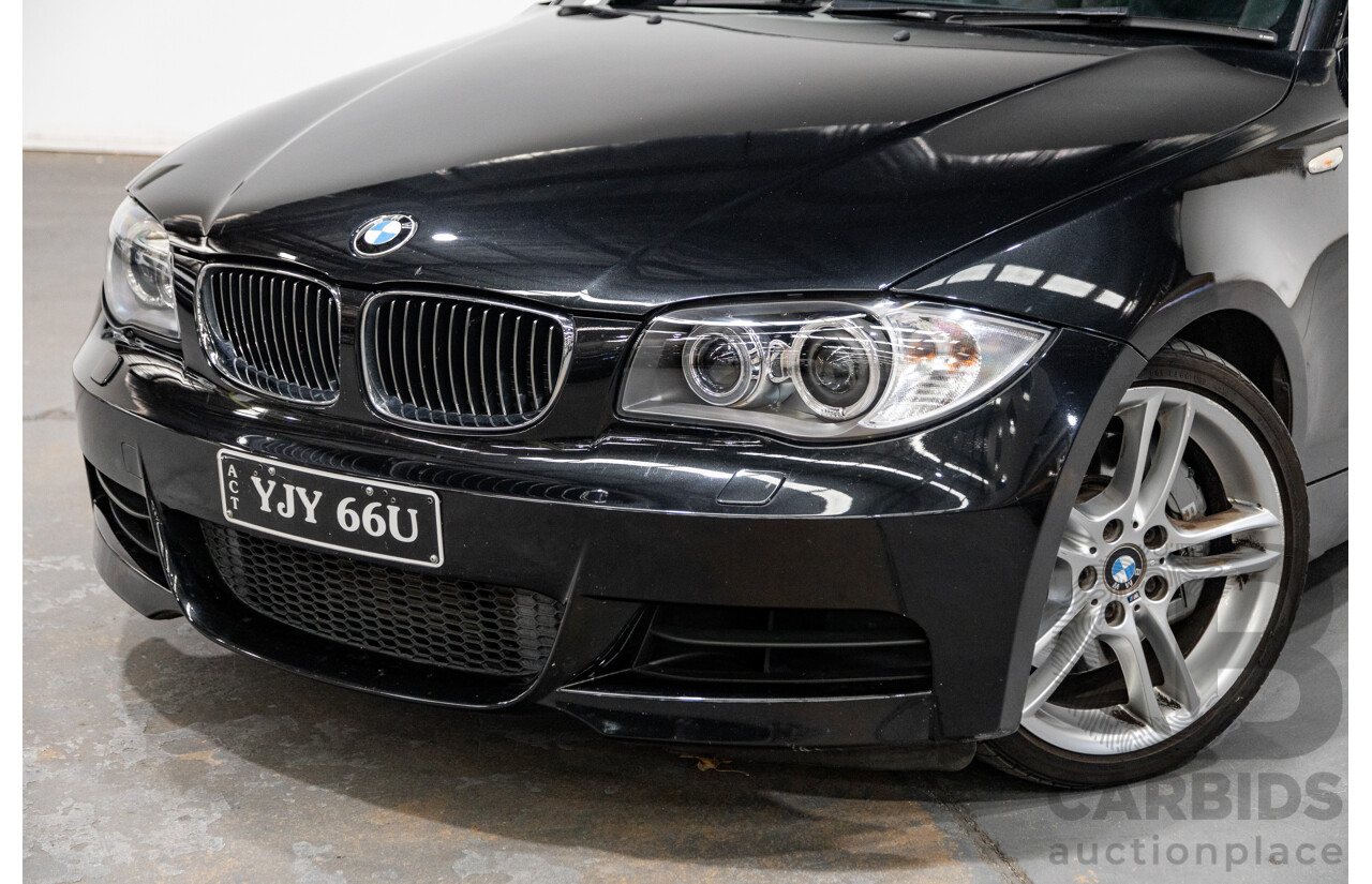 10/2010 BMW 135i Sport E82 2d Coupe Black Turbo 3.0L